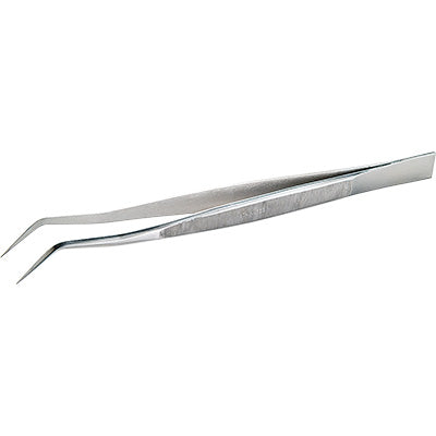 F-130B Precision Angled Tweezers 165mm