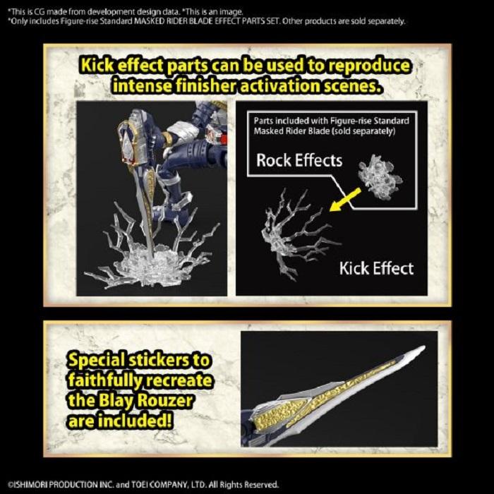 FR Masked Rider Blade Effect Parts Set