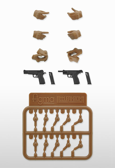 Figma - LittleArmory-OP06: Tactical Gloves 2 Handgun Set (Tan)