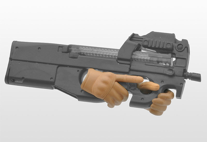 Figma - LittleArmory-OP06: Tactical Gloves 2 Handgun Set (Tan)