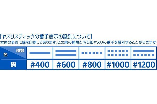 File Stick Soft 2 Narrow #1000 (10pcs) HT-619