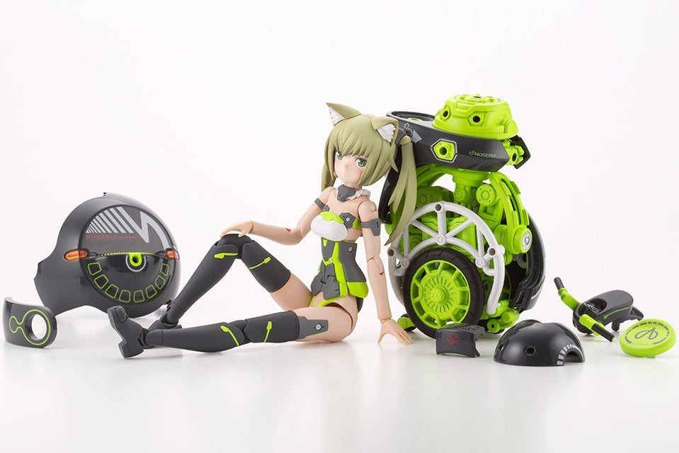 Frame Arms Girl - Innocentia (Racer) & Noseru (Racing Specs Ver.)