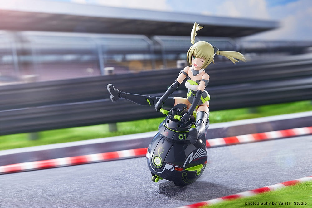 Frame Arms Girl - Innocentia (Racer) & Noseru (Racing Specs Ver.)