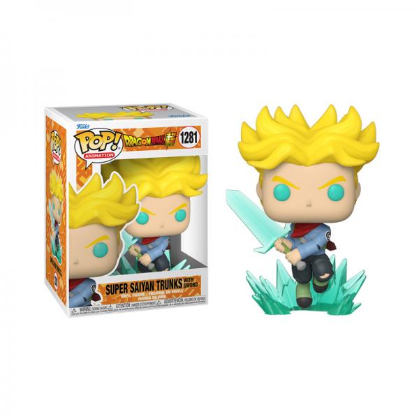 Funko Pop Dragon Ball Super 1281 Super Saiyan Trunks With Spirit Sword