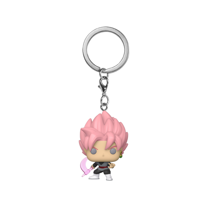 Funko Pop Keychain Dragon Ball Super Super Saiyan Rosé Goku Black With Scythe