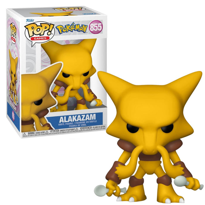 Funko Pop Pokemon 855 Alakazam