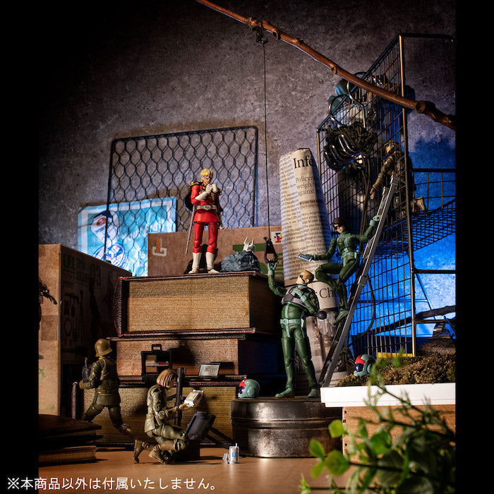 G.M.G Principality of Zeon Army Soldier 04～05～06 Normal Suit Soldier & Char Aznable Set [with gift] 1/18