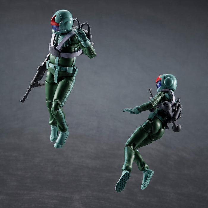 G.M.G Principality of Zeon Army Soldier 04～05～06 Normal Suit Soldier & Char Aznable Set [with gift] 1/18