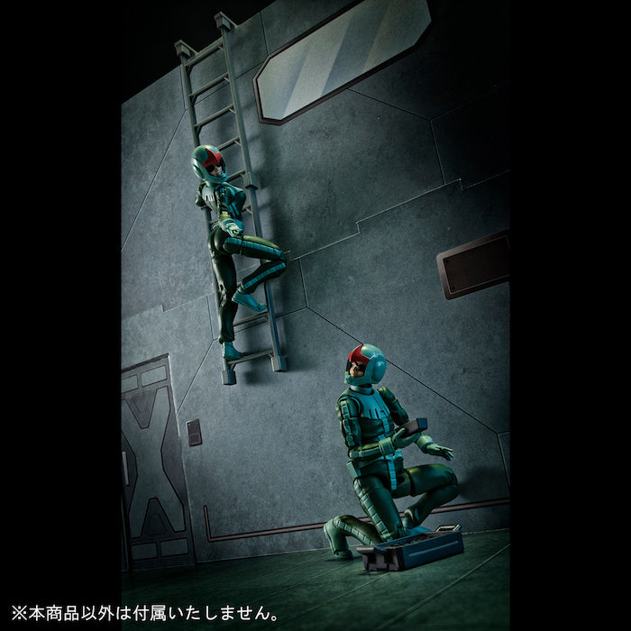 G.M.G Principality of Zeon Army Soldier 04～05～06 Normal Suit Soldier & Char Aznable Set [with gift] 1/18