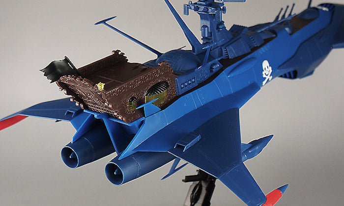 Galaxy Express - Space Pirate Battleship Arcadia Second Ship (Phantom Death Shadow Conversion) 1/1500