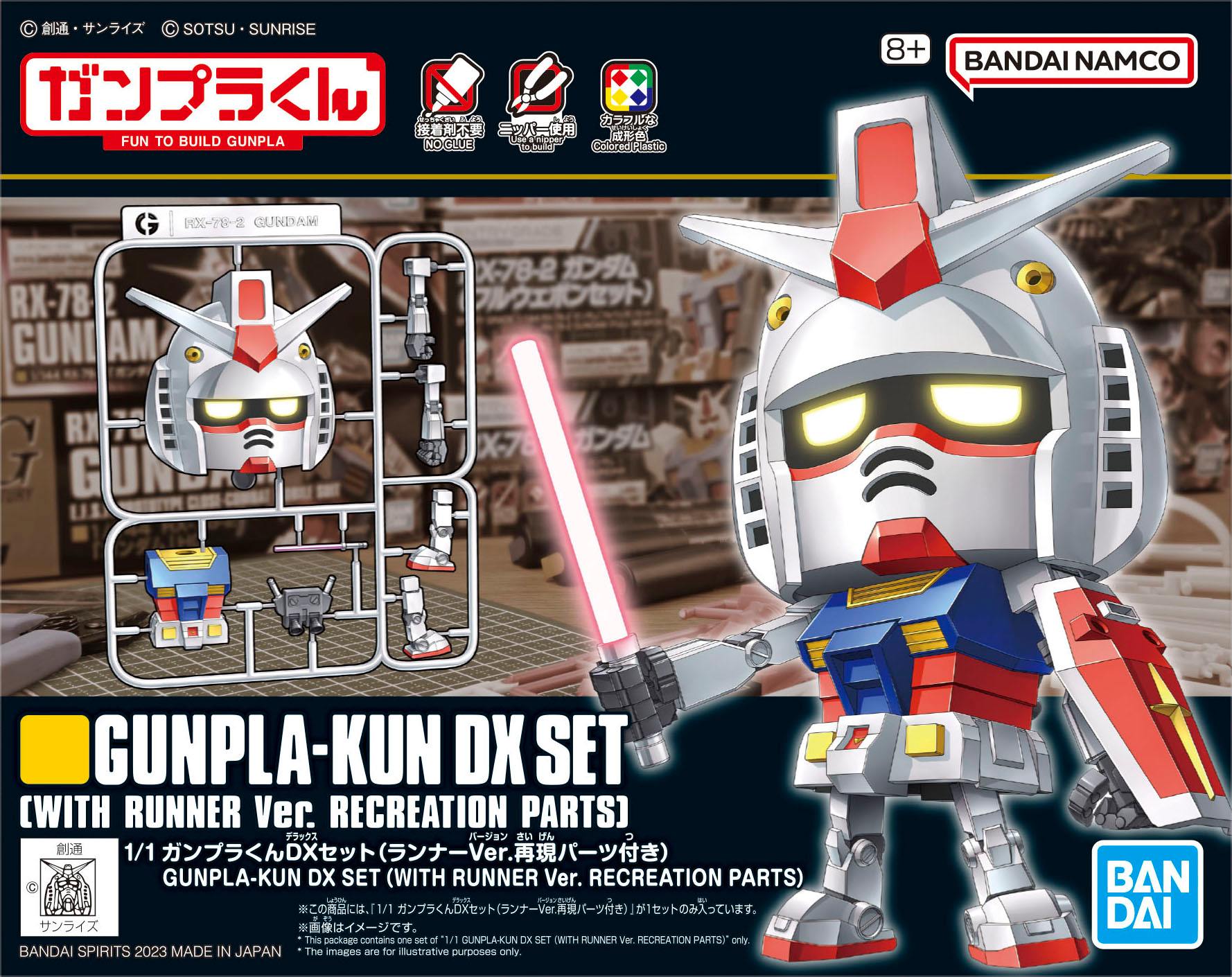 Gunpla-Kun Dx Set (With Runner Ver. Recreation Parts) 1/1 — Panda