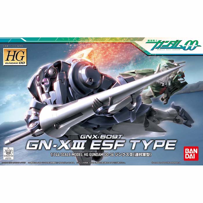 HG00 #036 GN-X III Earth Federation Type 1/144