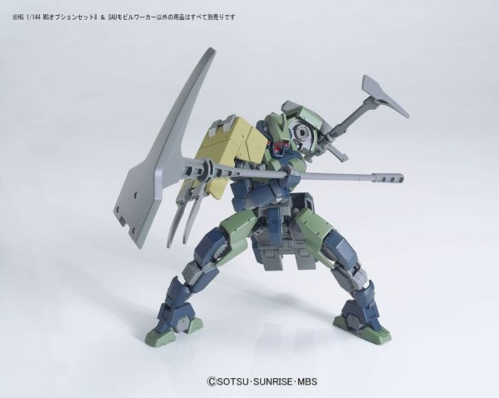 HGIBO #008 MS Option Set 8 & Sau Mobile Worker 1/144