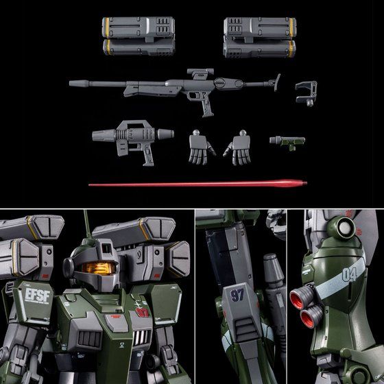 HGOG GM Sniper Custom RGM-79SC (with Missile Launcher) 1/144