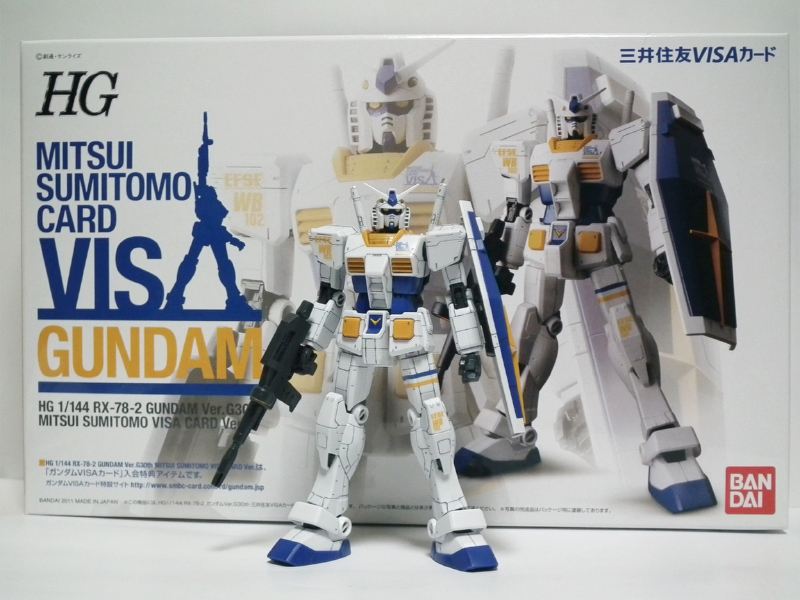 HGUC Mitsui Sumitomo Card VISA Gundam Ver. 1/144