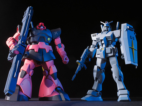 HGUC RX-78-2 G-3 Gundam vs Char's Rick Dom Set 1/144