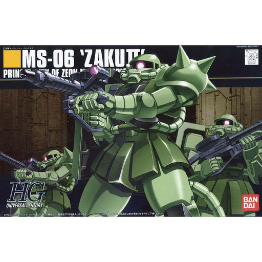 HGUC #040 MS-06F Zaku II Production Type 1/144