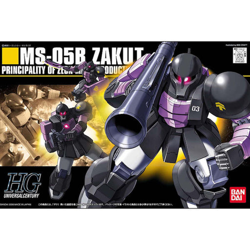 HGUC #068 Zaku I Black Tri Stars 1/144