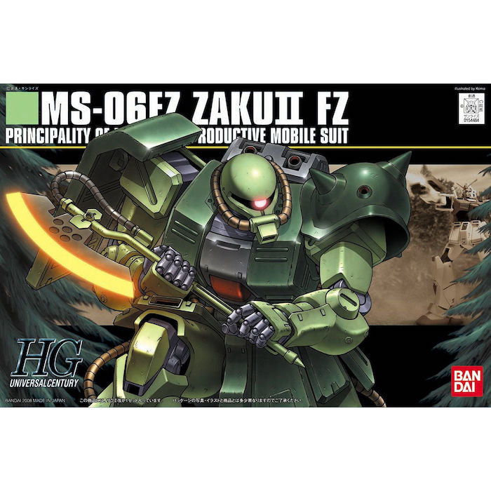 HGUC #087 MS-06FZ Zaku II FZ (Kai) 1/144