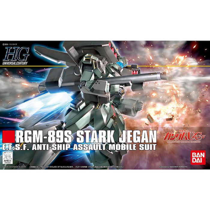 HGUC #104 RGM-89S Stark Jegan E.F.S.F. Anti-Ship Assault Mobile Suit 1/144