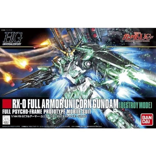 HGUC 178 Full Armor Unicorn Gundam (Destroy Mode) 1/144 — Panda Hobby