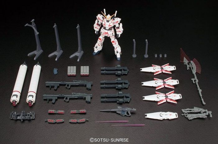 HGUC 199 Full Armor Unicorn Gundam (Destory Mode/Red Color Ver.) 1/144