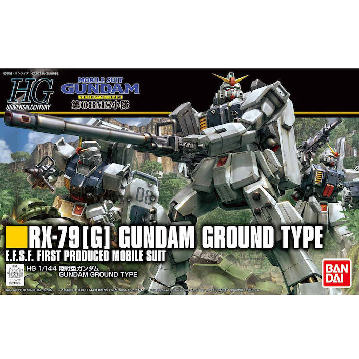 HGUC #210 Gundam Ground Type 1/144