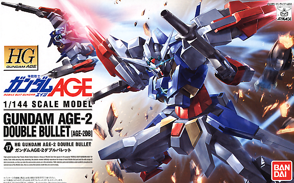 HGGA 17 Gundam Age-2 Double Bullet 1/144