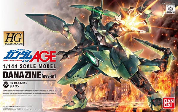 HGGA 22 Gundam Age Danazine 1/144