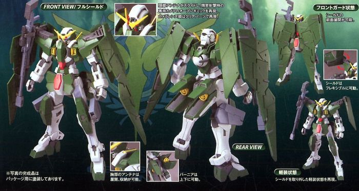 HG00 002 Gundam Dynames 1/100