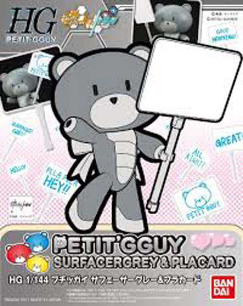 HG Petit'Gguy 016 Surfacer Grey&Placard 1/144