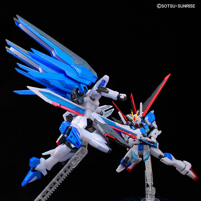 HG Freedom Gundam VS Force Impulse Gundam (Battle of Destiny Set) [Metallic] 1/144