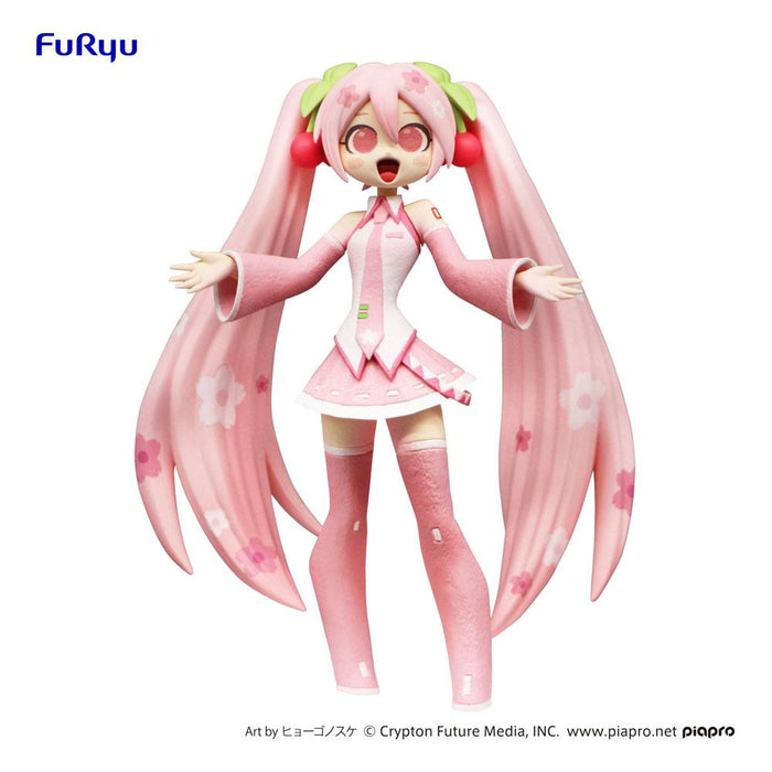 Hatsune Miku - Sakura Miku Furyu Cartoony Figure