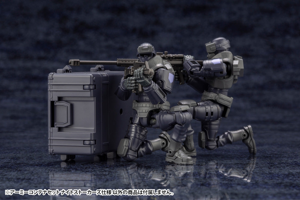 Hexa Gear -  Army Container Set Night Stalkers Ver. 1/24