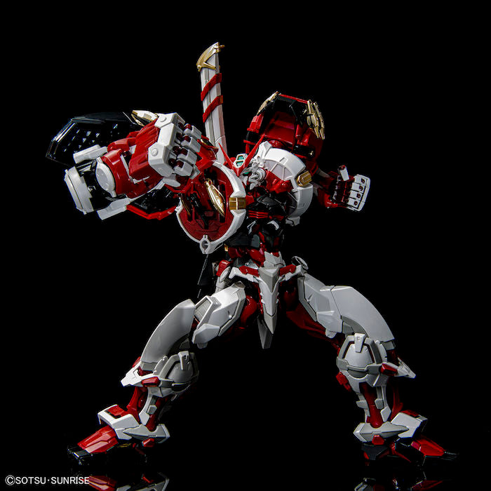 High-Resolution Model Gundam Astray Red Frame Powered Red 1/100