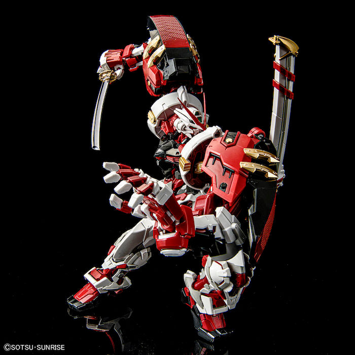 High-Resolution Model Gundam Astray Red Frame Powered Red 1/100