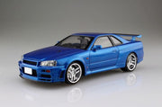 Initial D Hosino Kozo BNR34 Skyline GT-R 1/24