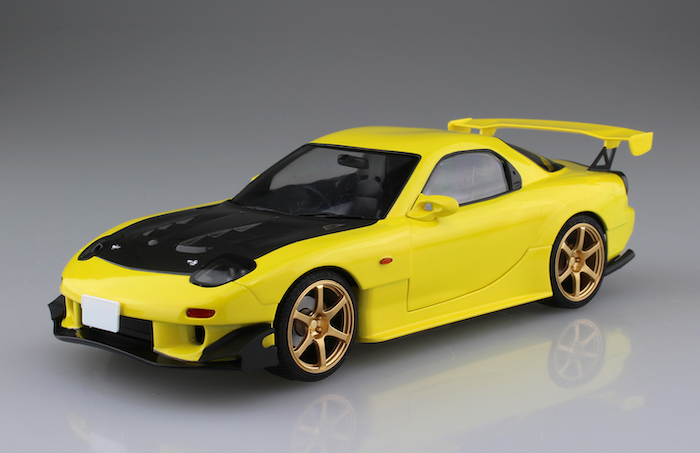 Initial D Takahashi Keisuke FD3S RX-7 Project D Ver. 1/24