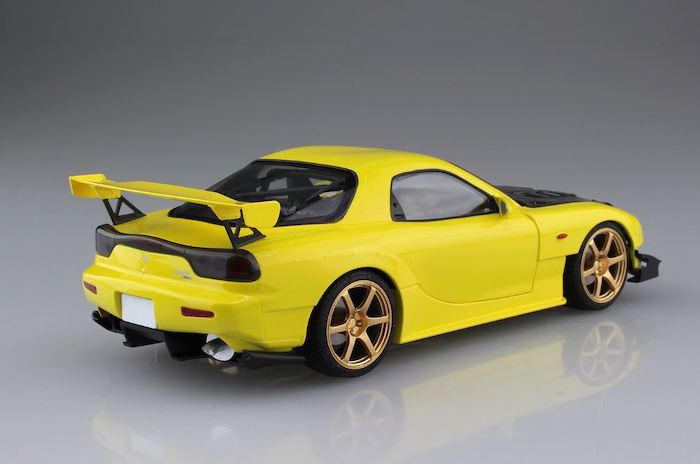 Initial D Takahashi Keisuke FD3S RX-7 Project D Ver. 1/24