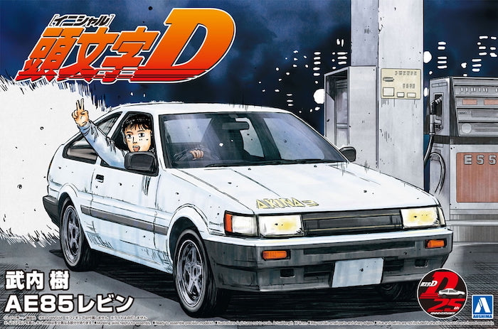 Initial D Takeuchi Itsuki Toyota Ae85 Levin 1/24