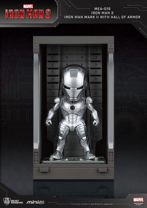 Iron Man 3 - Iron Man Mark II with Hall of Armor