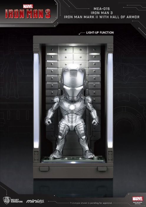 Iron Man 3 - Iron Man Mark II with Hall of Armor