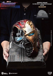 Iron Man Mark 50 Battle Damaged Helmet