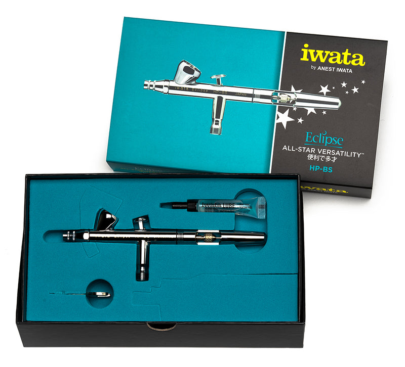 Iwata Eclipse HP-BS 0.35mm Gravity Feed Dual Action Airbrush ECL2500