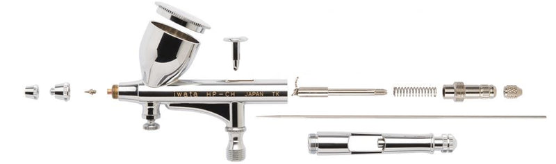 Iwata Hi-Line HP-CH 0.3mm Gravity Feed Dual Action Airbrush H4100