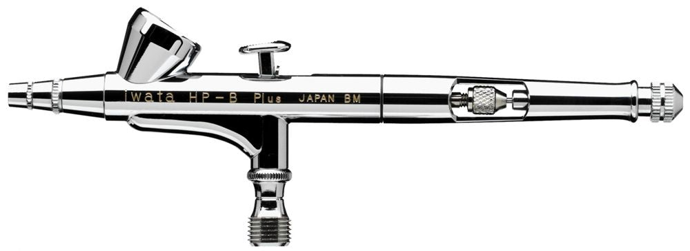 Iwata High Performance HP-B 0.2mm Plus Gravity Feed Dual Action Airbrush H2001