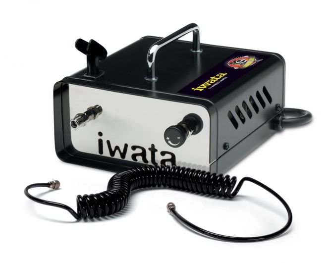 Iwata Ninja Jet 110-120V Airbrush Compressor IS35M