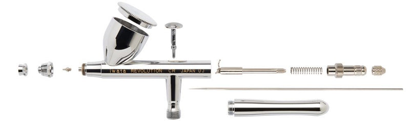Iwata Revolution HP-CR 0.5mm Gravity Feed Dual Action Airbrush R4500