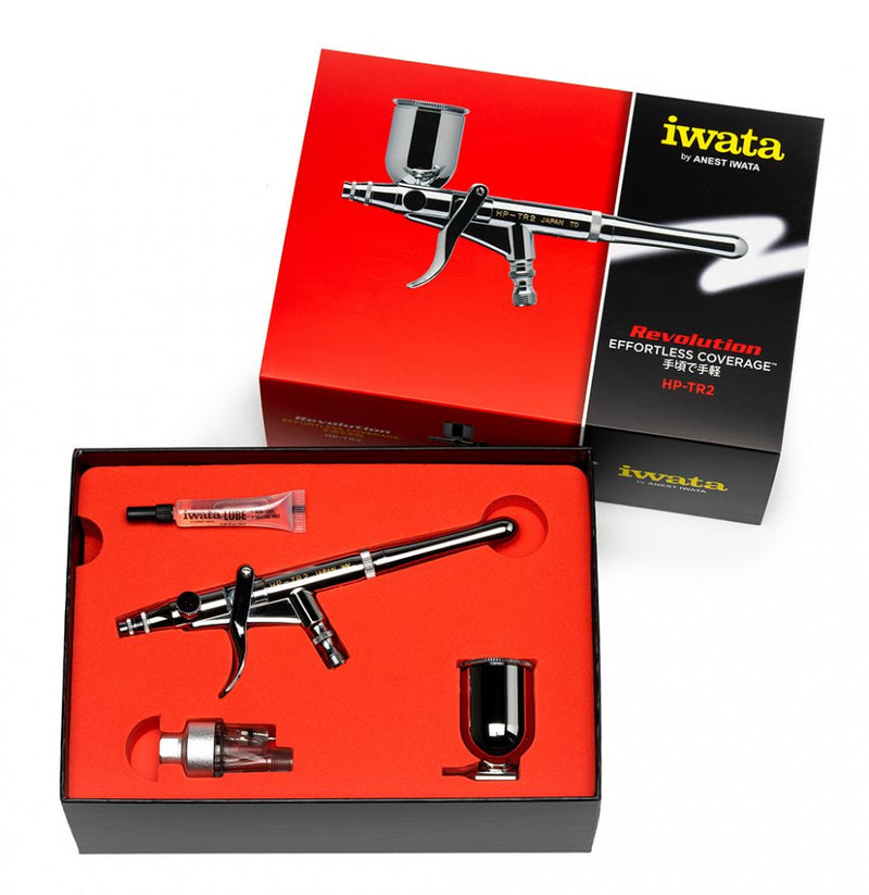 Iwata Revolution HP-TR2 0.5mm Side Feed Dual Action Airbrush R5500