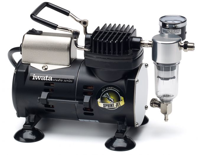 Iwata Spring Jet 110-120V Airbrush Compressor IS800